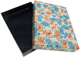 文箱　洋花唐草