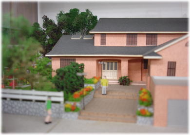 模型材料使用イメージ