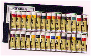吉祥チューブ絵具３０色No.１