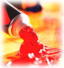 顔料が生きる鮮烈な色彩　アクリル絵具がもっと楽しめます